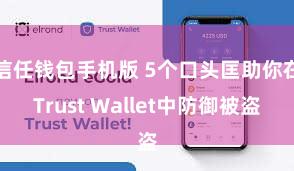 信任钱包手机版 5个口头匡助你在Trust Wallet中防御被盗