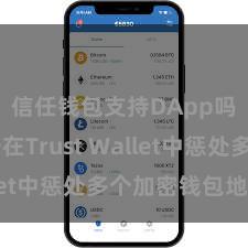 信任钱包支持DApp吗 如安在Trust Wallet中惩处多个加密钱包地址？